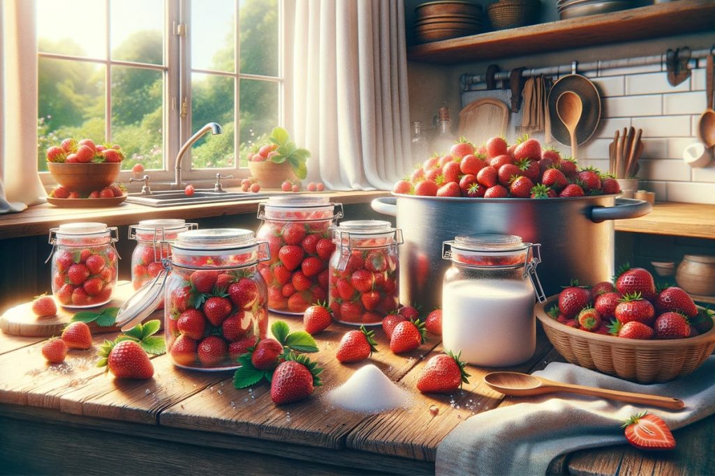 Preserving Strawberries